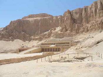 Templo de Millones de Aos de la reina Hatshepsut en Deir el Bahari