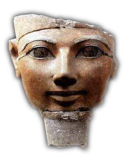 Hatshepsut, fragmento de estatua